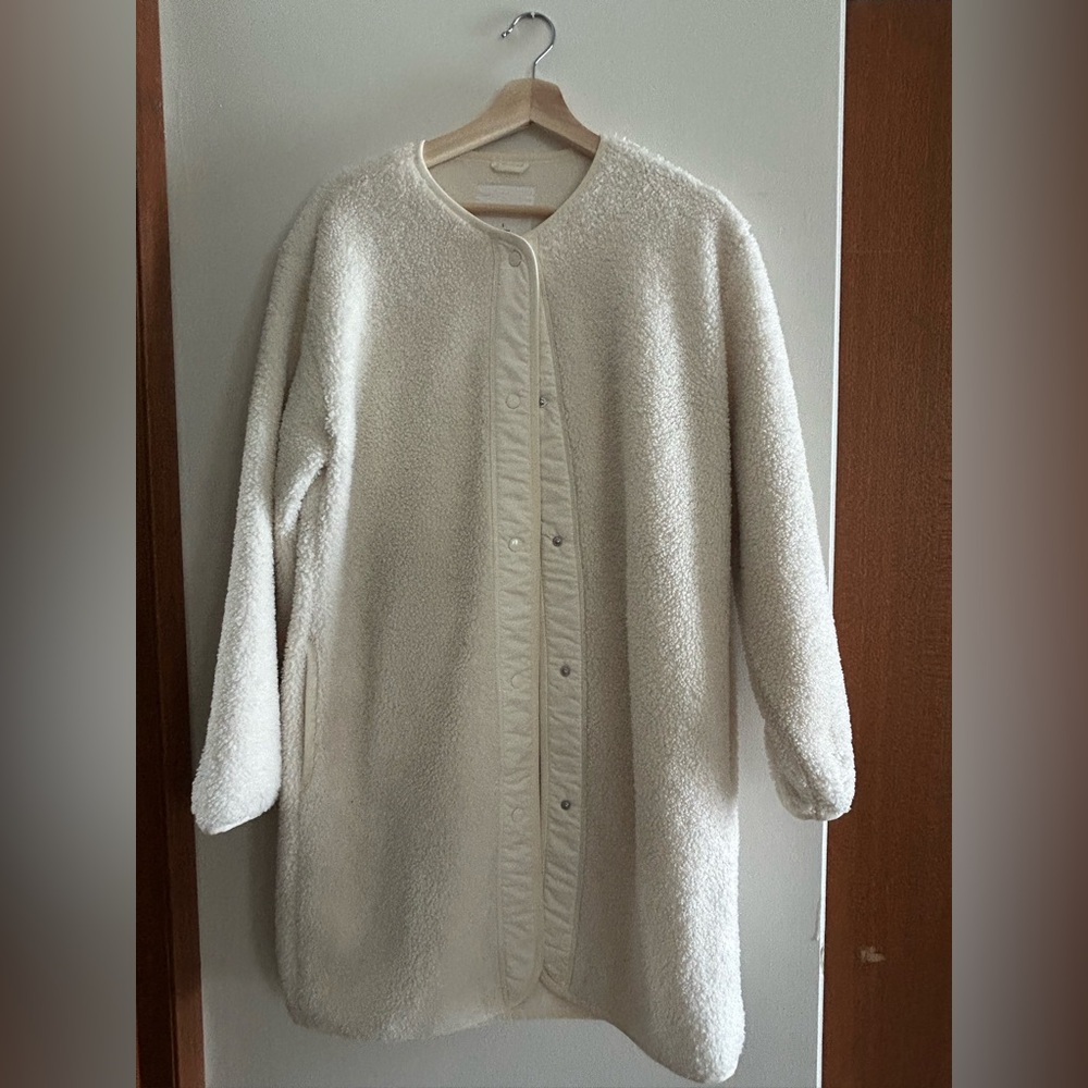 Wilfred Long Sherpa Jacket